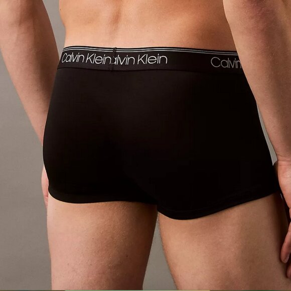 Calvin Klein Trunks Men's Small Micro Stretch Underwear Black Or Gray - Picture 2 of 9